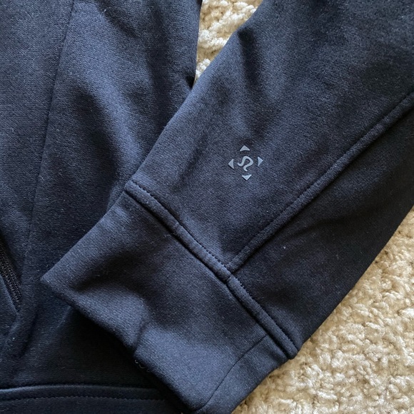 SoulCycle x Lululemon Black Hoodie Jacket Sz Small - Picture 6 of 10